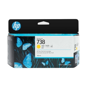 Tusz HP 738 Yellow 498N7A 130 ml
