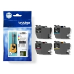 Tusz Brother LC421XL CMYK Zestaw Black+Cyan+Magenta+Yellow 4 x 500 stron
