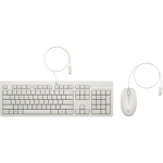 Zestaw bezprzewodowy klawiatura + mysz HP 655 White 860P8AA