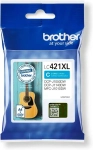 Tusz Brother LC421XLC Cyan 15 ml