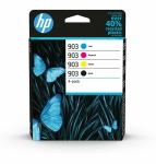 Tusz HP 903 CMYK 6ZC73AE Zestaw Cyan+Magenta+Yellow+Black OUTLET Kat. C