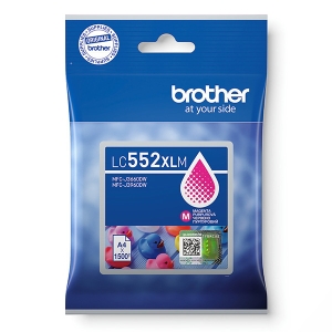 Tusz Brother LC552XLM Magenta 1 500 stron