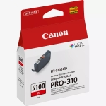 Tusz Canon PFI-5100 R 6958C001 Czerwony