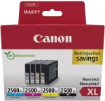 Tusz Canon PGI-2500XL CMYK Zestaw Black+Cyan+Magenta+Yellow 70,9 ml + 3 x 19,3 ml