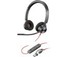 Poly Blackwire 3320 Słuchawki przewodowe USB-C USB-A PO ZWROCIE