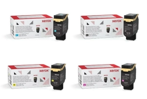 Zestaw tonerów Xerox 006R04835 006R04824 006R04825 006R04826 BK-8 000 stron CMY- 1 800 stron C320 C326