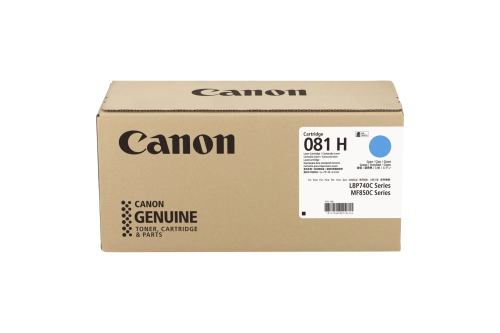 Toner Canon CRG081HC Cyan 12 900 stron