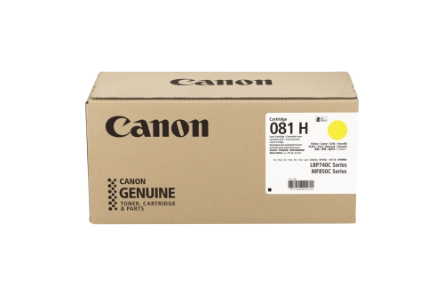 Toner Canon CRG081HY Yellow 12 900 stron