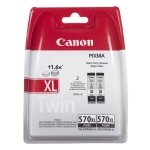 Tusz Canon PGI-570XLPG-BK XL Black Dwupak 2 x 500 stron