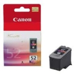 Tusz Canon CL-52 Photo Color Light Cyan+Light Magenta+Black 3 x 7ml