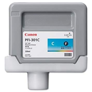 Tusz Canon PFI-301C Cyan 330 ml