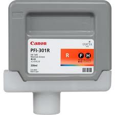 Tusz Canon PFI-301R Red 330 ml