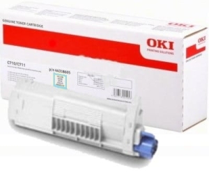 Toner Oki 44318607 Cyan C710 C711 11 500 stron