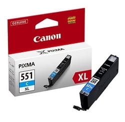 Tusz Canon CLI-551CXL Cyan 11 ml