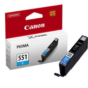 Tusz Canon CLI-551C Cyan 7 ml