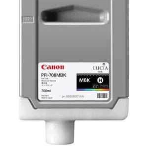 Tusz Canon PFI-706MB Matte Black 700 ml