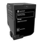 Toner Lexmark 74C2HK0 Black 20 000 stron