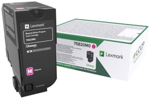 Toner Lexmark 75B20M0 Magenta 10 000 stron