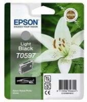 Tusz Epson T0597 Light Black C13T0597401 13 ml