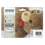 Tusz Epson T0615 Photo Pack CMYK C13T061 Zestaw Black+Cyan+Magenta+Yellow  4 x 8 ml