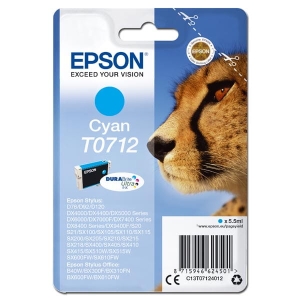 Tusz Epson T0712 Cyan C13T07124012 5,5ml