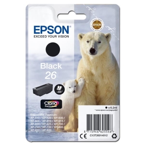 Tusz Epson T2601 Black C13T26014012 6,2 ml