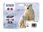 Tusz Epson T2636 CMYK XL C13T26364010 Zestaw Black+Cyan+ Magenta+Yellow 12,2 ml + 3 x 9,7 ml