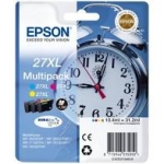Tusz Epson 27XL C13T27154012 CMY Zestaw Cyan+Magenta+Yellow 31,2 ml 3 x 1 100 stron