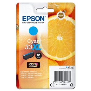 Tusz Epson T33XL Cyan C13T33624012 8,9 ml