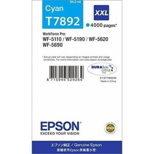 Tusz Epson T7892 Cyan C13T789240 34,2 ml