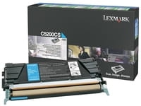 Toner Lexmark C5200CS Cyan 1 500 stron