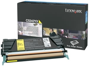 Toner Lexmark C5342YX Yellow 7 000 stron