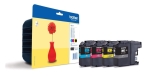 Tusz Brother LC121VALBP CMYK Zestaw Black+Cyan+Magenta+Yellow 4 x 300 stron