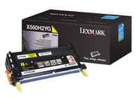 Toner Lexmark X560H2YG Yellow 10 000 stron
