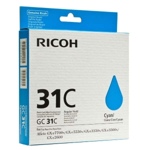 Żel Ricoh Type GC31C 405689 Cyan 1 920 stron