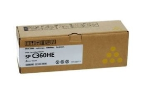 Toner Ricoh Type SP C360HE 408187 Yellow 5 000 stron