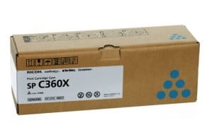 Toner Ricoh Type SP C360X 408251 Cyan 10 000 stron