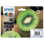 Tusz Epson 202XL CMYK C13T02G74010 Zestaw Black+Cyan+Magenta+Yellow+Photo Black 13,8ml + 3x8,5ml + 7,9ml