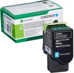 Toner Lexmark C242XC0 Cyan 3 500 stron