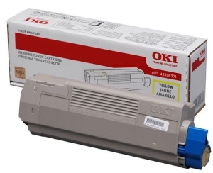 Toner Oki 45396301 Yellow MC760 6 000 stron