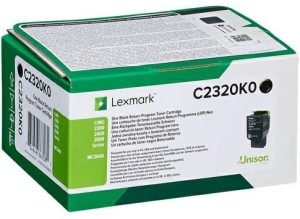 Toner Lexmark C232HK0 Black 3 000 stron