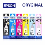 Zestaw tuszy Epson 673 T6731 T6732 T6733 T6734 T6735 T6736 6 x 70 ml