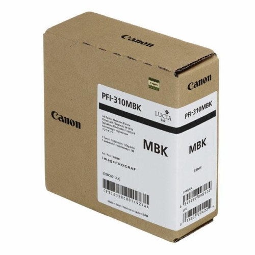 Tusz Canon PFI-310MBK Matte Black 330 ml