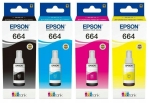Zestaw Epson 664 CMYK T6641 T6642 T6643 T6644 4 x 70ml