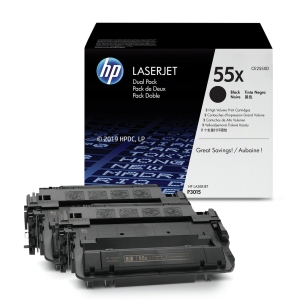 Toner Hp 55X CE255XD P3015 M521 Dwupak 2 x 12 500 stron