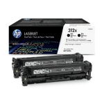 Toner HP 312X CF380XD Black M476 Dwupak2 x 4 400 stron