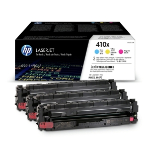 Toner HP 410X CF252XM CMY M452 M477 Trzypak 3 x 5 000 stron