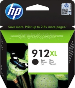 Tusz HP 912XL Black 3YL84AE 18 ml