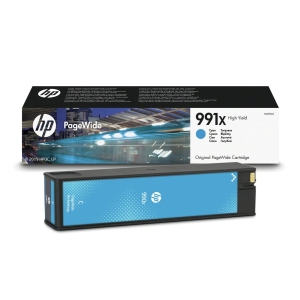 Tusz HP 991X Cyan M0J90AE 193 ml