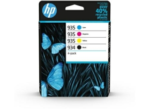 Tusz HP 934 + 935 CMYK 6ZC72AE Zestaw Black+Cyan+Magenta+Yellow 10 ml + 3 x 4 ml